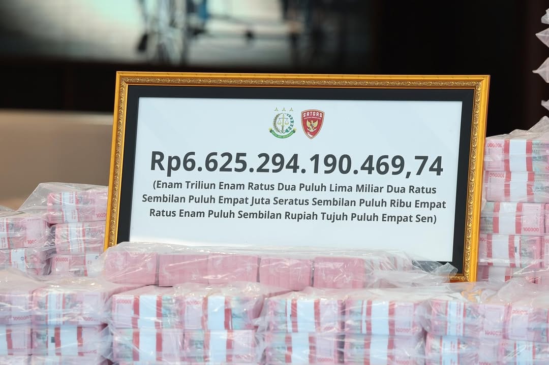 Penyerahan Penyelamatan Keuangan Negara Rp6,6 Triliun Lebih Dan Lahan Seluas 893 Ribu Ha Disaksikan Presiden Prabowo