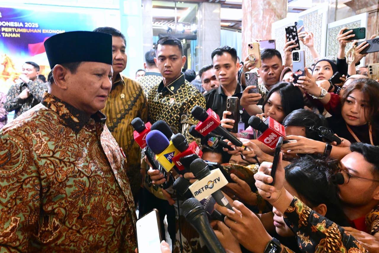 Presiden Hadiri Pertemuan Tahunan BI Tegaskan Pemetaan Ekonomi Nasional Telah Menunjukkan Arah Yang Kuat