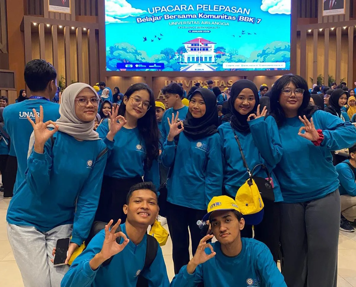 UNAIR Tekankan SDGs Sebagai Program Unggulan Saat Lepas Mahasiswa Jalankan Pengabdian Masyarakat BBK