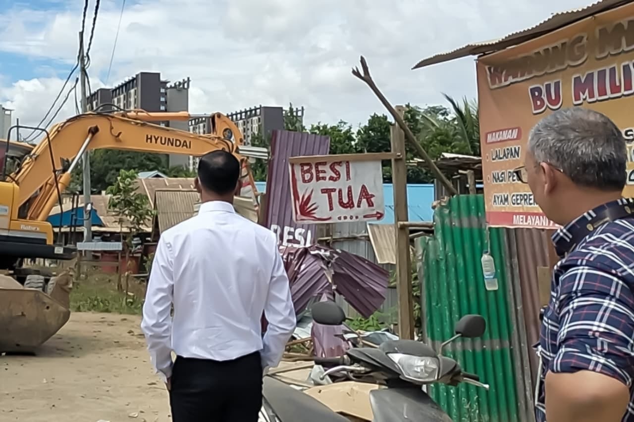 Otorita IKN (Ibu Kota Nusantara) Tertibkan Puluhan Lapak Ilegal Tegakkan Perijinan, Tata Ruang Dan Keamanan