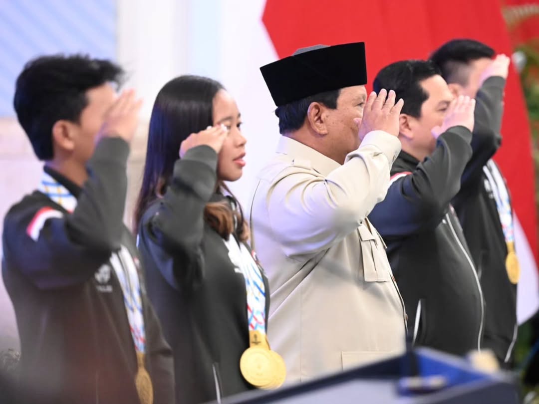 Presiden Prabowo Resmi Serahkan Bonus Rp465,25 Miliar Pada Atlet, Pelatih dan Ofisial SEA Games Ke-33 Thailand Tahun 2025