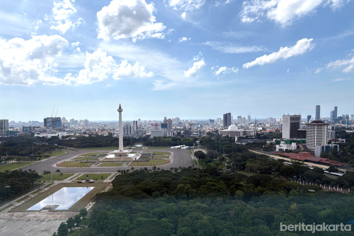 Jakarta Diprakirakan Berawan Hingga Hujan Pada Hari Minggu Ini