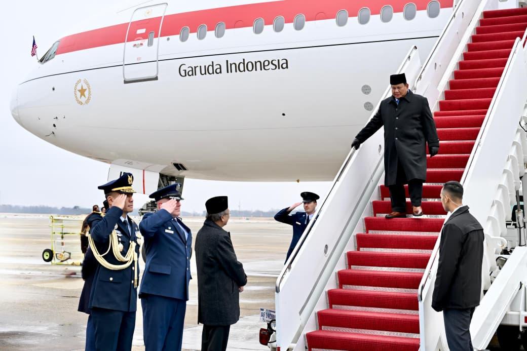 Kunjungan Presiden Prabowo Ke AS Lakukan Pertemuan Bilateral Dengan Presiden AS Donald Trump