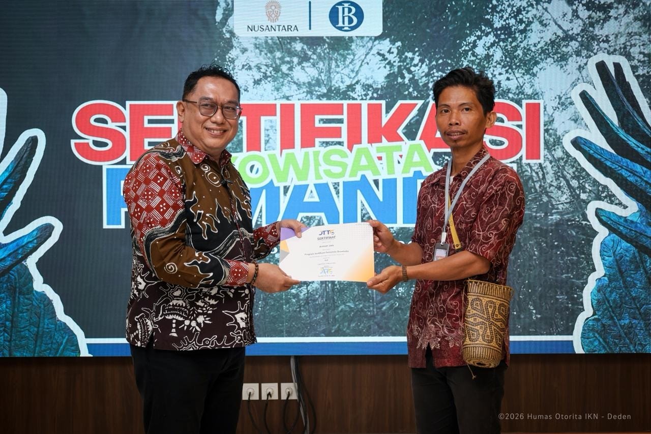 Otorita IKN Berikan Sertifikasi Pemandu Ekowisata Nusantara Perkuat Peran SDM Lokal