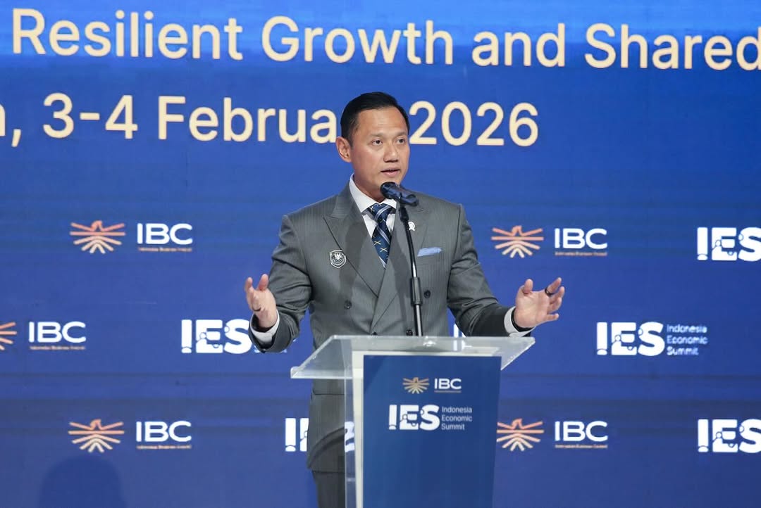 Menko AHY Berikan Pidato Kunci Di IES 2026 : Pembangunan Infrastruktur Mendukung Ketahanan Nasional