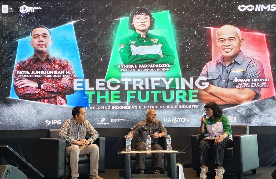 Anargya ITS EV Team Dorong Literasi Dan Kolaborasi Kendaraan Listrik Nasional melalui Talkshow Di IIMS 2026
