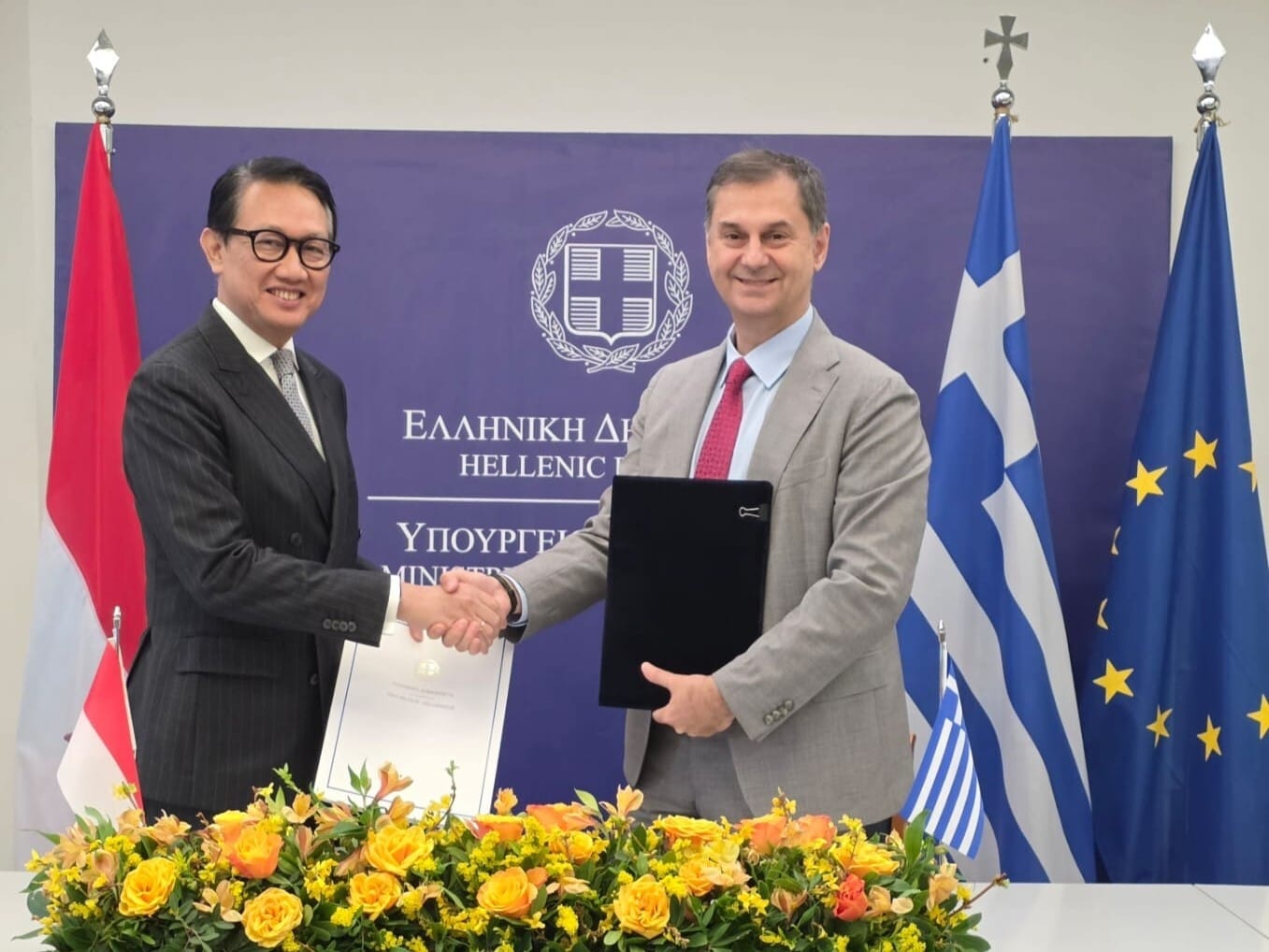 Melalui 1st Joint Committee on Economic Cooperation (JCEC) Indonesia-Yunani Perkuat Kerja Sama Ekonomi