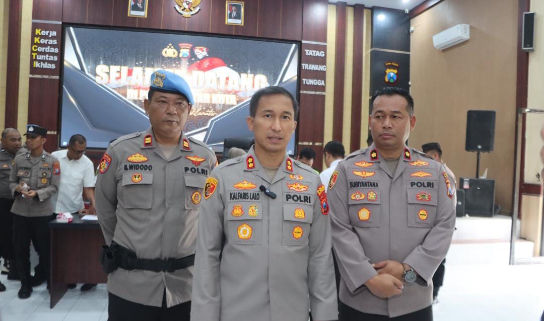 Cegah Lahgun Narkoba Di Internal Polres Blitar Kota Gelar Tes Urine Mendadak Untuk PJU, Kapolsek Dan Personil