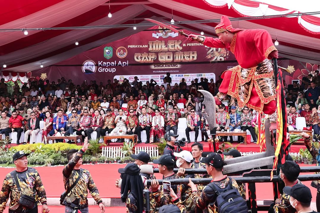 Menko AHY Hadiri Cap Go Meh 2026 Di Singkawang, Ajak Rawat Keberagaman Dan Tegaskan Komitmen Pembangunan Infrastruktur