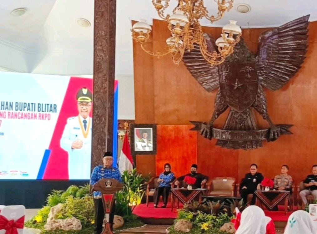 Bappeda Gelar Musrenbang RKPD 2027, Bupati Blitar H. Rijanto Tegaskan Prioritas Pembangunan Daerah Guna Percepat Pertumbuhan Ekonomi