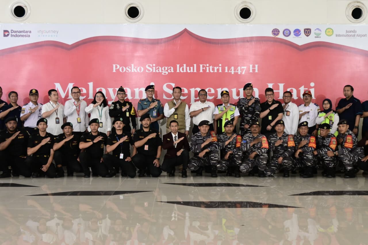 Selama Posko Lebaran 2026 Beroperasi Bandara Juanda Layani 766.175 Penumpang