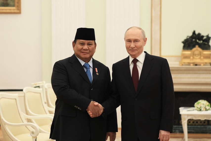 Di Istana Kremlin Presiden Prabowo Dan Presiden Putin Perkuat Kerja Sama Energi, Antariksa Hingga Pendidikan