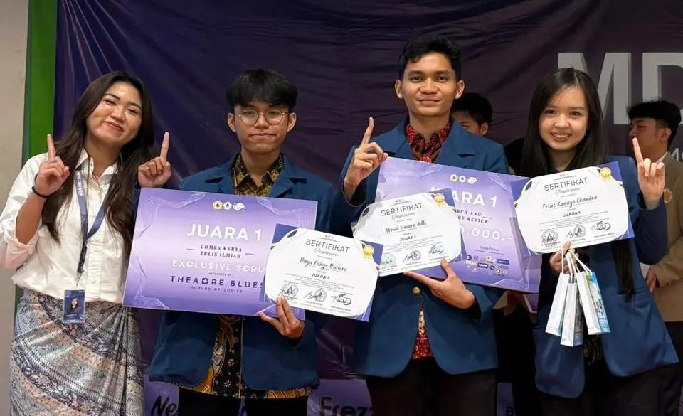 Gagas Inovasi Oral Exercise Untuk Lansia, Mahasiswa FKG UNAIR Raih Juara Satu