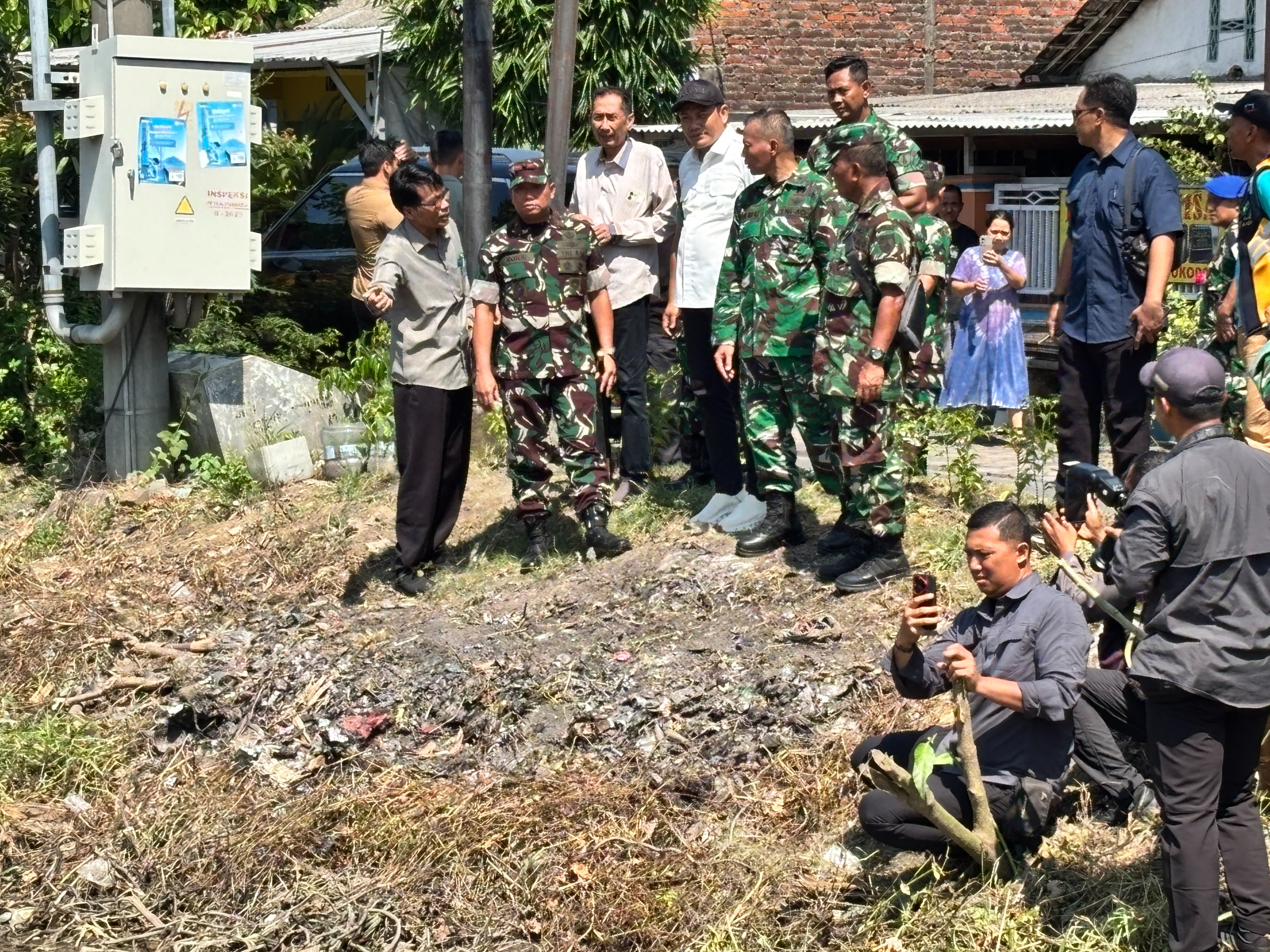 Kolaborasi Bupati Sidoarjo Dan Danrem 084 Garap Jembatan Di Plumbungan, Sinergi Pemkab Bersama TNI Bangun Sidoarjo