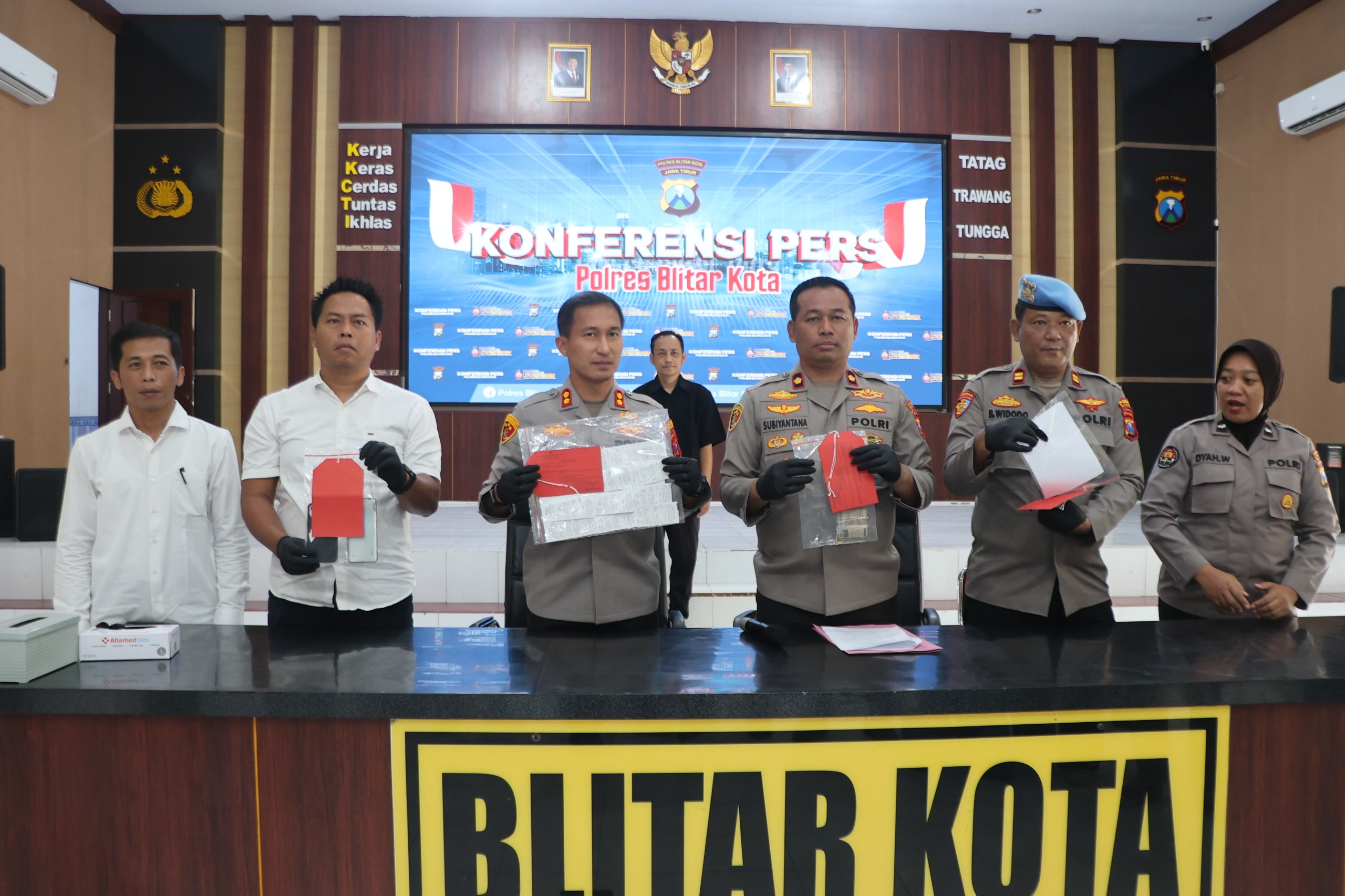 Polres Blitar Kota Ungkap Penyalahgunaan BBM Bersubsidi Dan Satu Pelaku Diamankan