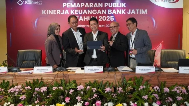 Pemaparan Publik Kinerja Keuangan Bank Jatim Tahun 2025 Dengan Sukses Membukukan Laba Bersih Sebesar Rp 1,54 Triliun 