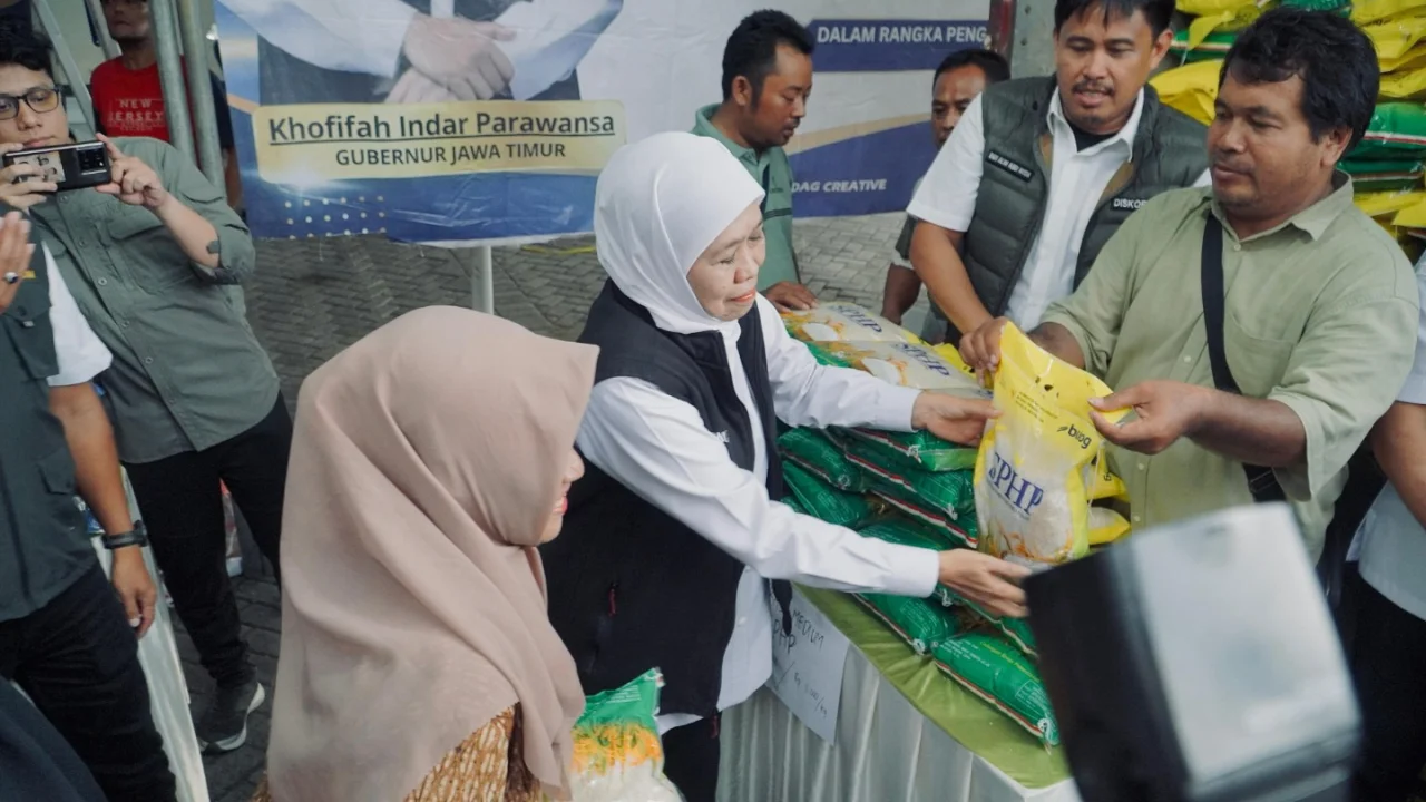 Pasar Murah Ke-59 Kembali Digelar Pemprov Jawa Timur Di Desa Sedatiagung, Kabupaten Sidoarjo