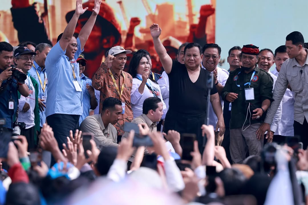 Presiden Prabowo Tegaskan Keberpihakan Negara Pada Pekerja Saat Hadiri Peringatan Hari Buruh
