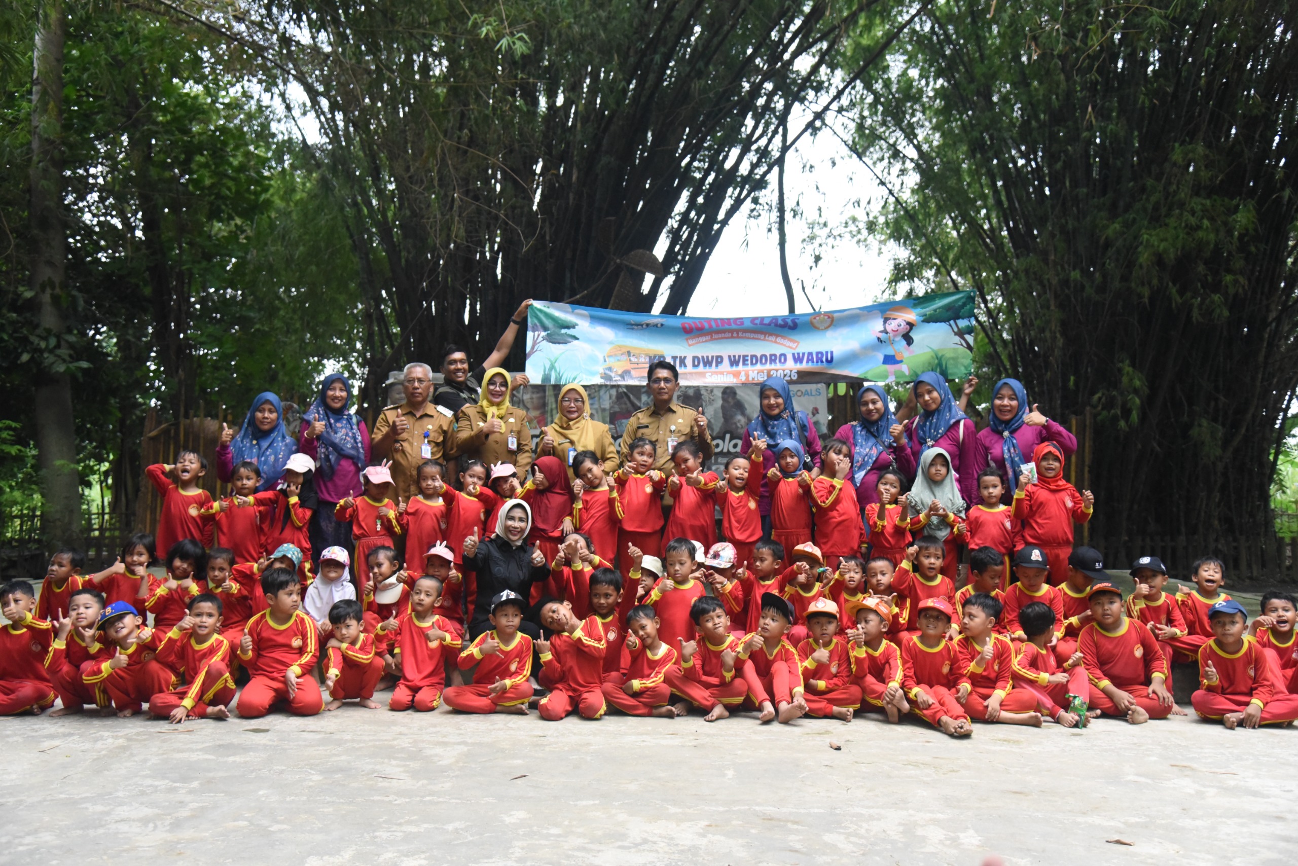 Dorong Edukasi Anak Tanpa Gadget, Wakil Bupati Sidoarjo Kunjungi Kampung Lali Gadget Wonoayu