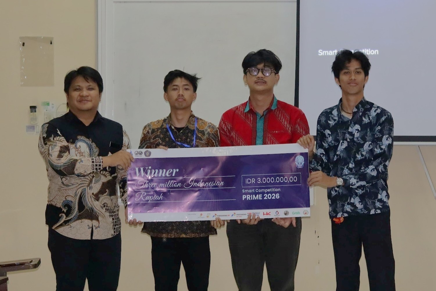 3 Mahasiswa Geologi ITB Raih Juara 1 Smart Competition PRIME 2026 Ukir Prestasi Nasional