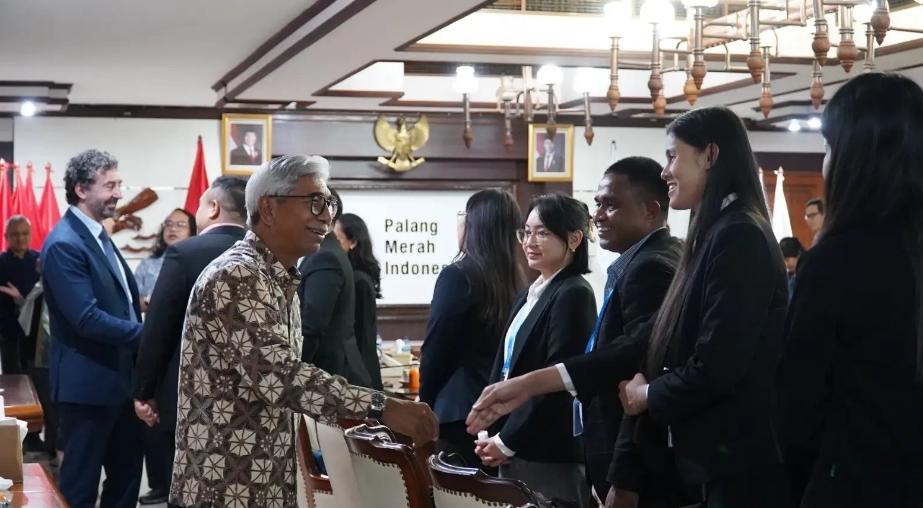 Palang Merah Indonesia (PMI) Menerima Kunjungan Tim Penanggulangan Bencana Negara ASEAN