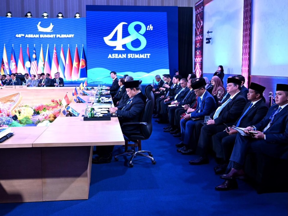 Presiden Prabowo Serukan Perkuat Persatuan Dan Perdamaian Kawasan Saat Hadiri Sesi Pleno KTT Ke-48 ASEAN