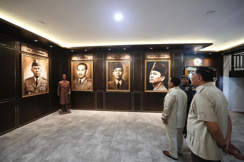 Presiden Prabowo Resmikan Museum Dan Perpustakaan Seskoad, Kawah Candradimuka Calon Pemimpin Bangsa