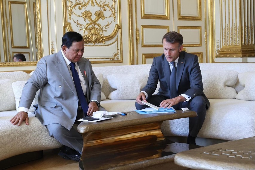 Di Istana Élysée Presiden Macron Dan Presiden Prabowo Bahas Kerja Sama Pertahanan hingga IEU-CEPA