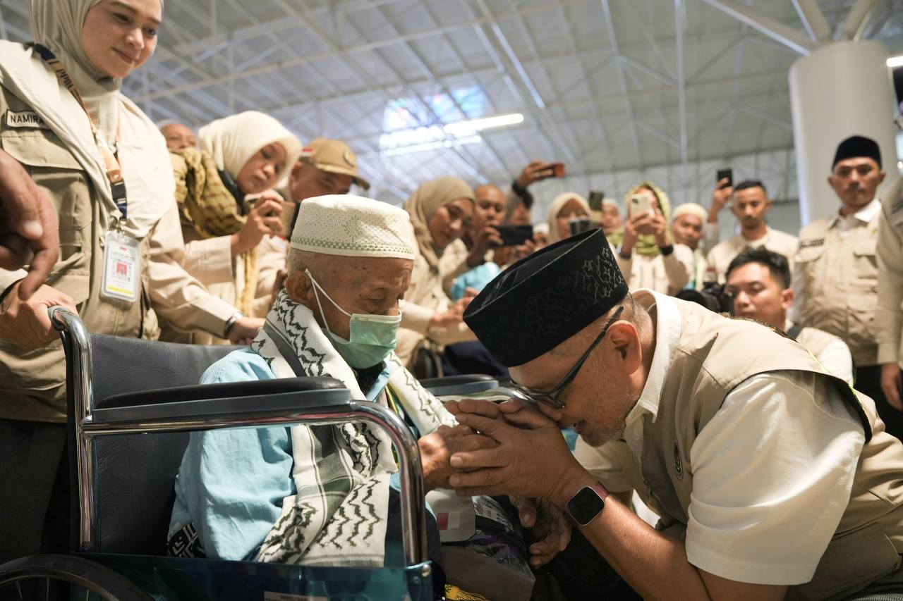 Pelepasan Kepulangan Kloter Pertama Jemaah Haji Indonesia Dari Bandara Internasional King Abdul Aziz, Jeddah