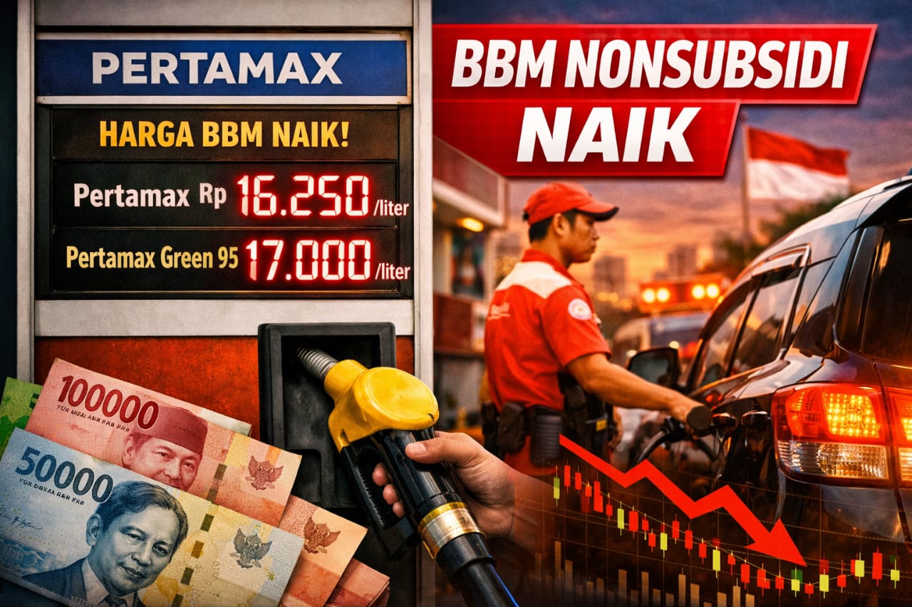 Saat Bahan Bakar Minyak (BBM) Nonsubsidi Naik Di Tengah Rupiah Melemah