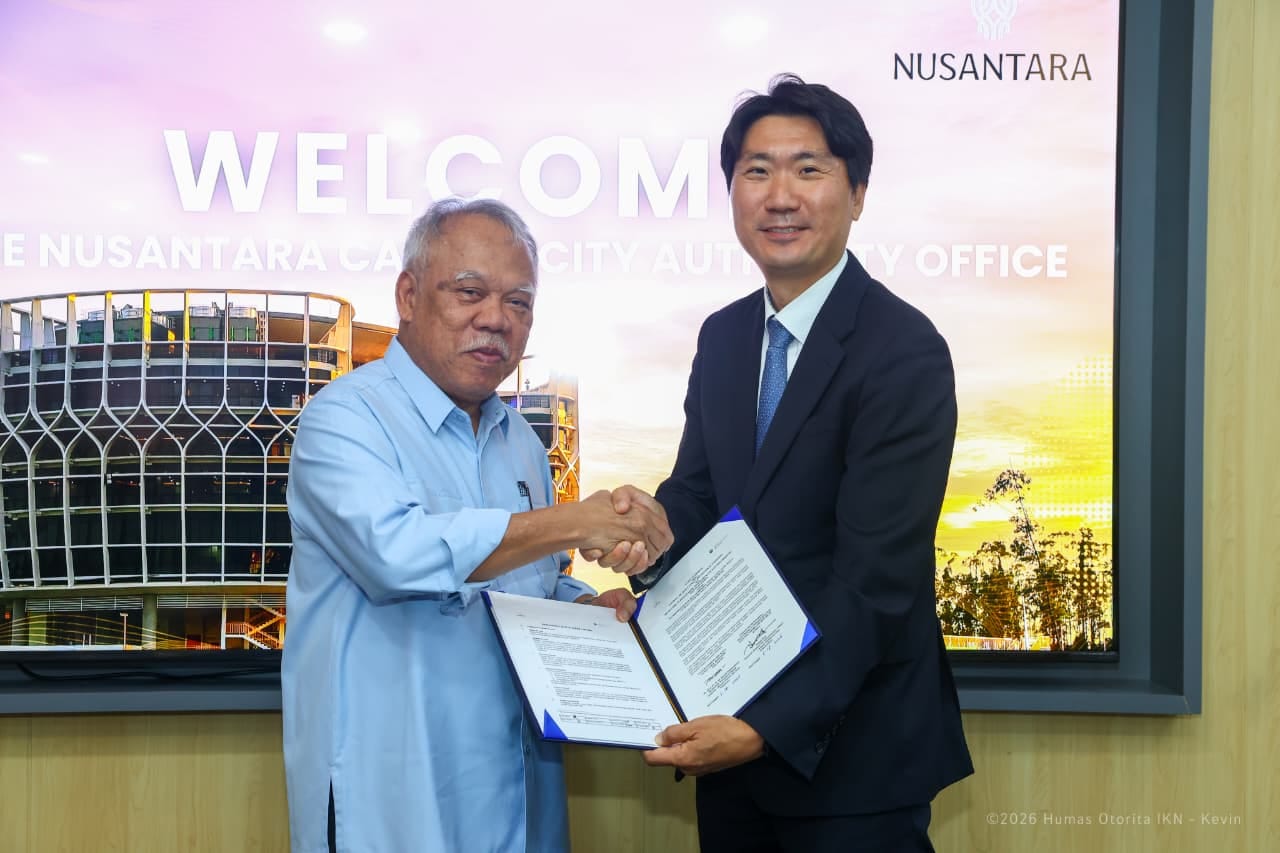 Otorita IKN Dan Korea Selatan Mulai Pembangunan Pusat Kota Cerdas Senilai Rp115,94 Miliar Dengan Laksanakan Groundbreaking SCCC