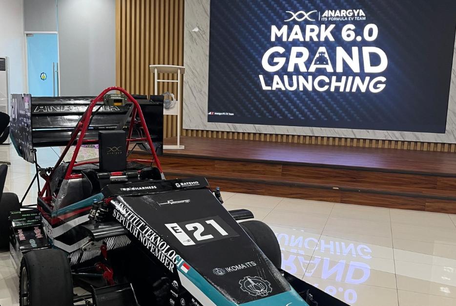 Tim Anargya ITS Luncurkan Anargya Formula EV Mark 6.0, Siap Tampil Di FSAE Japan 2026
