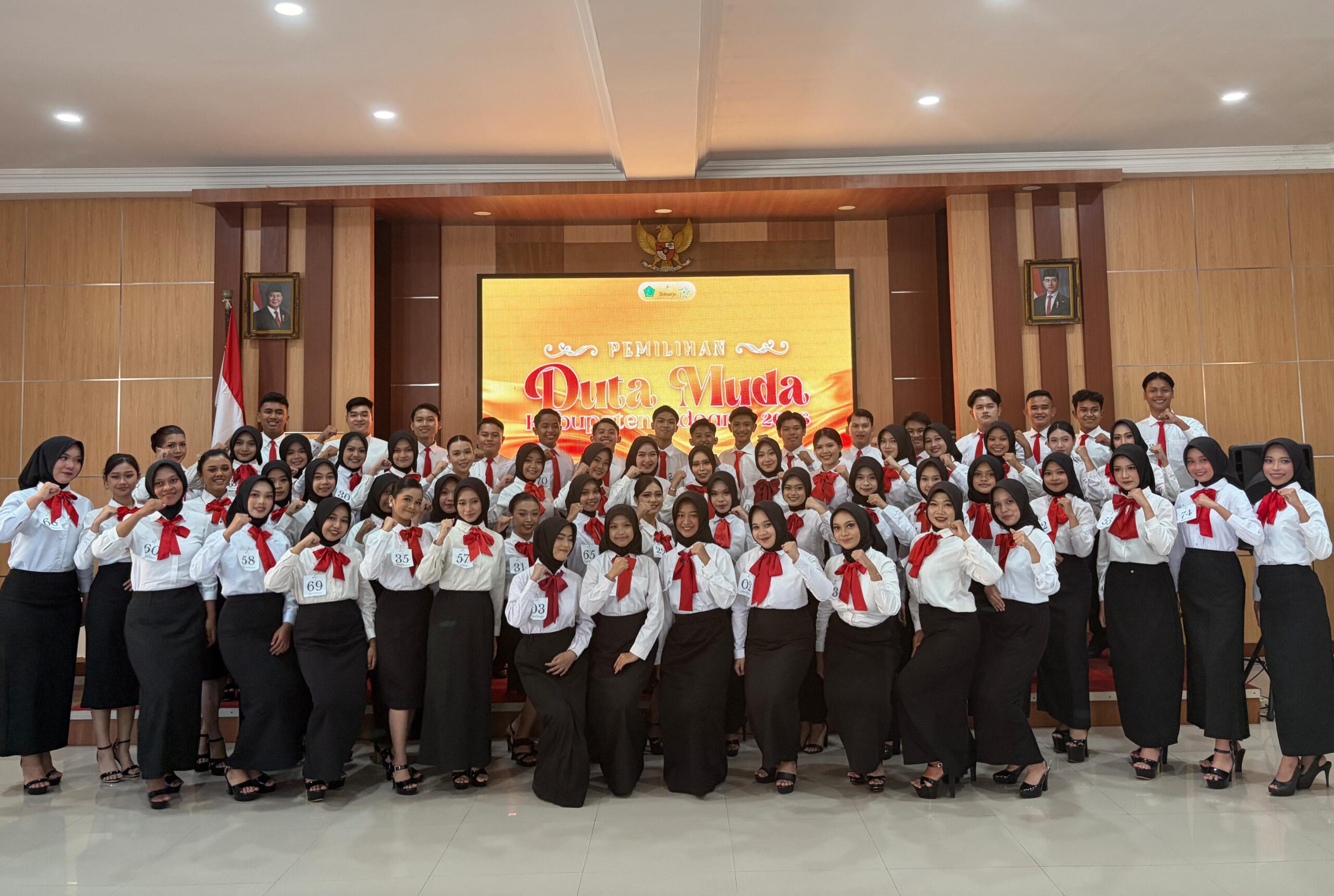 82 Peserta Seleksi Tahap 1 Selanjutnya Lolos 60 Peserta Mengikuti Seleksi Tahap 2 Pemilihan Duta Muda Sidoarjo 2026
