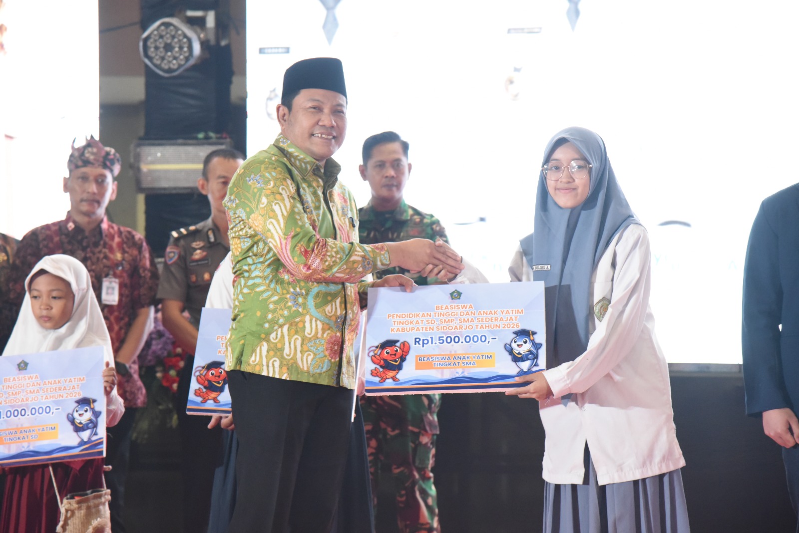 Launching 4.000 Beasiswa Pendidikan 2026, Bupati H. Subandi Tegaskan Perkuat Investasi SDM Kabupaten Sidoarjo