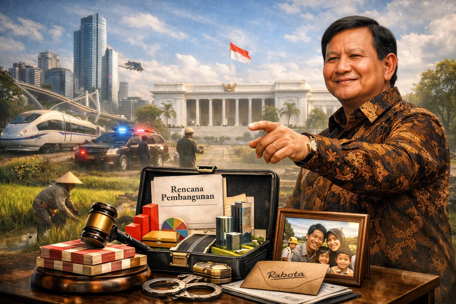 Berantas Korupsi, Wujudkan Visi Presiden Prabowo Subianto