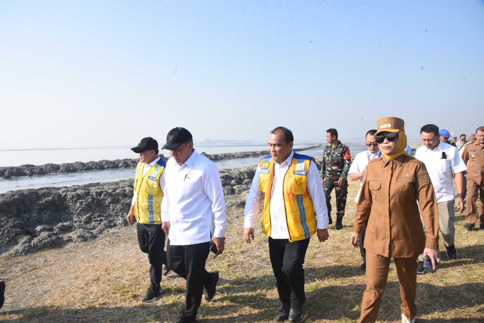 Lumpur Lapindo Sidoarjo Kembali Meluber Dan Wabup Hj. Mimik Idayana Desak Solusi Konkret