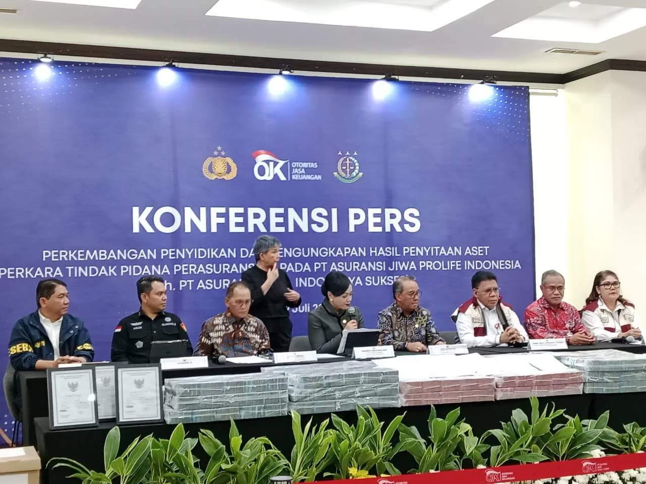 OJK Sita Aset Rp113,97 Miliar Dalam Kasus Prolife Indonesia, Kejar Pengembalian Dana Nasabah Rp566 Miliar