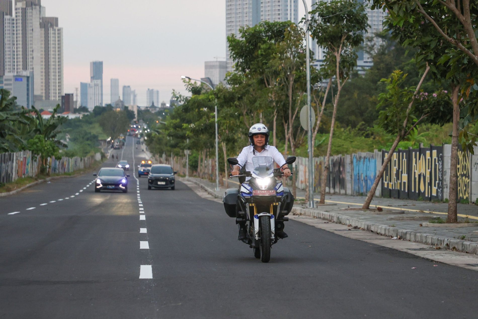 Pemkot Surabaya Buka Uji Coba Jalan Radial Road Lontar, Berlaku Satu Arah Timur Ke Barat