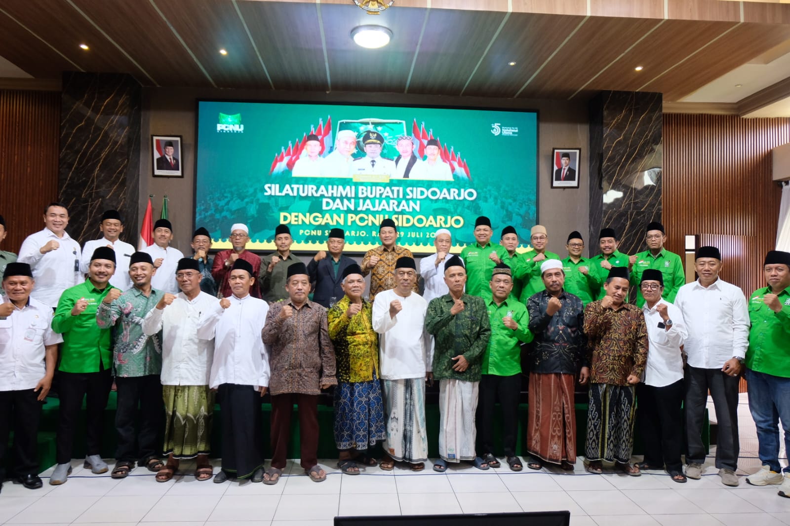 Silaturahmi Dan Dialog Bersama PCNU, Bupati Sidoarjo Akan Berantas Miras Ilegal Dan Pergaulan Bebas