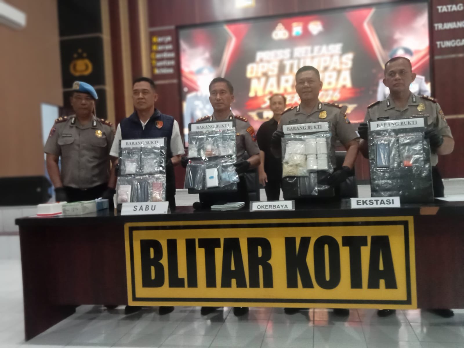 Peredaran Sabu Rp71,8 Juta Di Blitar Raya Dibongkar, 2 Otak Penjualan Di Wonodadi Dan Garum Ditangkap