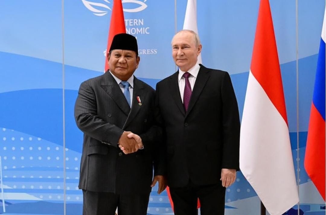 Presiden Putin Sebut Indonesia Mitra Kunci Rusia Di Asia Pasifik, Presiden Prabowo Tegaskan Kemitraan Strategis