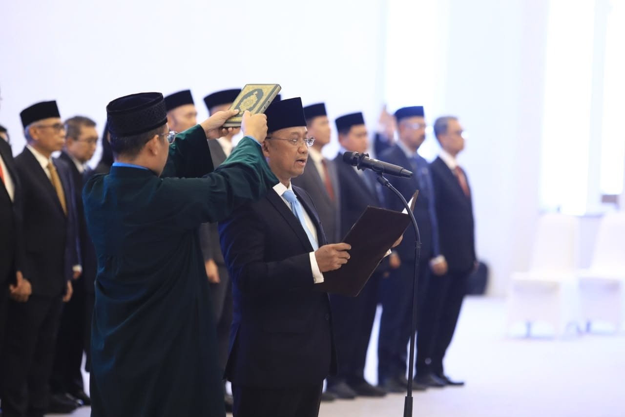 Ketua MA Lantik Sarjito Sebagai Kepala Eksekutif Pengawas BMKS Merangkap Anggota Dewan Komisioner OJK