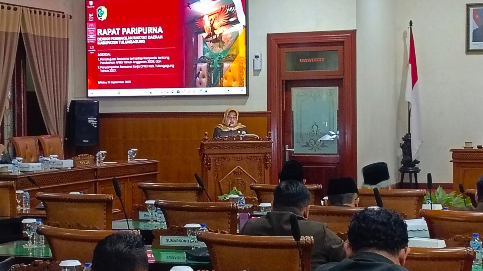 DPRD Tulungagung Sahkan APBD-P 2026 Rp3,468 Triliun, Soroti Pemangkasan Belanja Infrastruktur