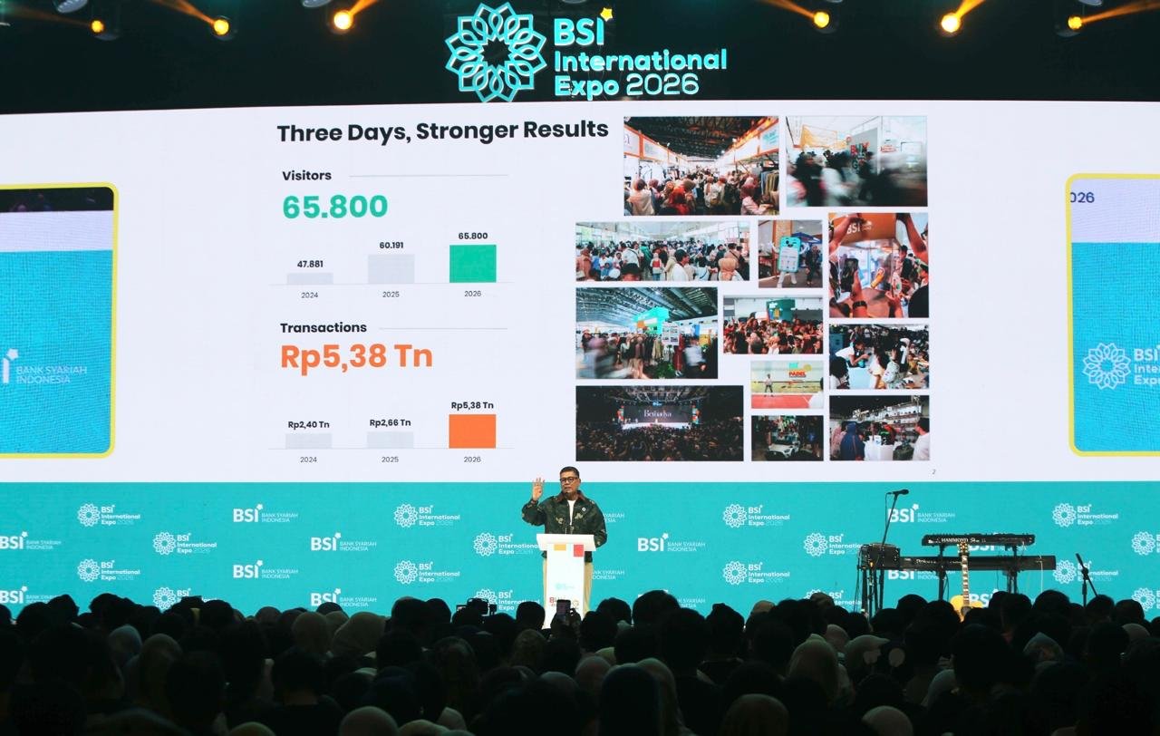 BSI International Expo 2026 Di Jakarta International Convention Center (JICC) Catat Transaksi Rp5,38 Triliun Dengan 65.800 Pengunjung