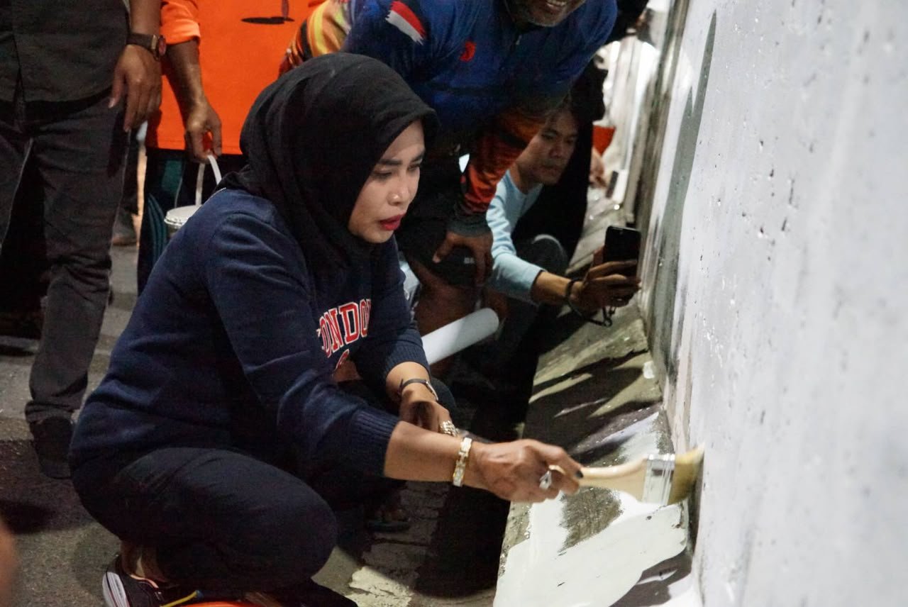 Wabup Sidoarjo Apresiasi Warga Percantik Flyover Candi, Penanganan Banjir Sumokali-Tenggulunan Direalisasikan 2027