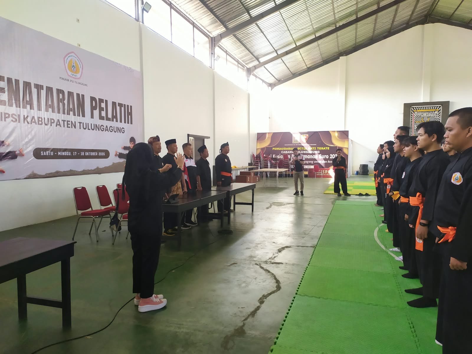 IPSI Tulungagung Gelar Penataran Pelatihan Di Padepokan SH Terate, Dibuka Ketua KONI Dengan Yel-Yel Sportif Prestasi